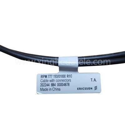 كابل طاقة تيار مستمر Ericsson RPM777193/01000 R1C لمحطة قاعدة RBS6000 RRU DUG‑PDU